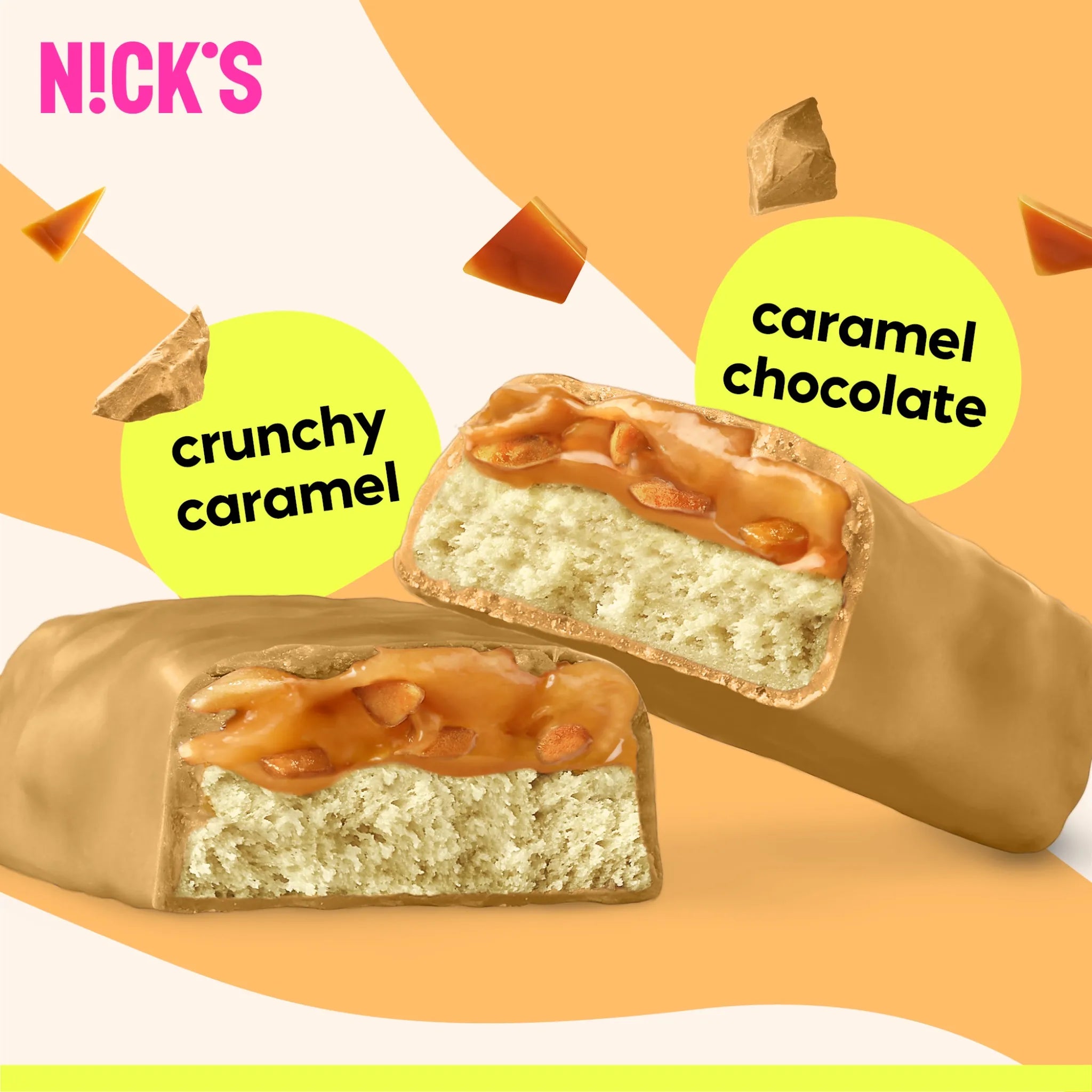 NICK'S Dulce de Leche Protein Bar 50 g