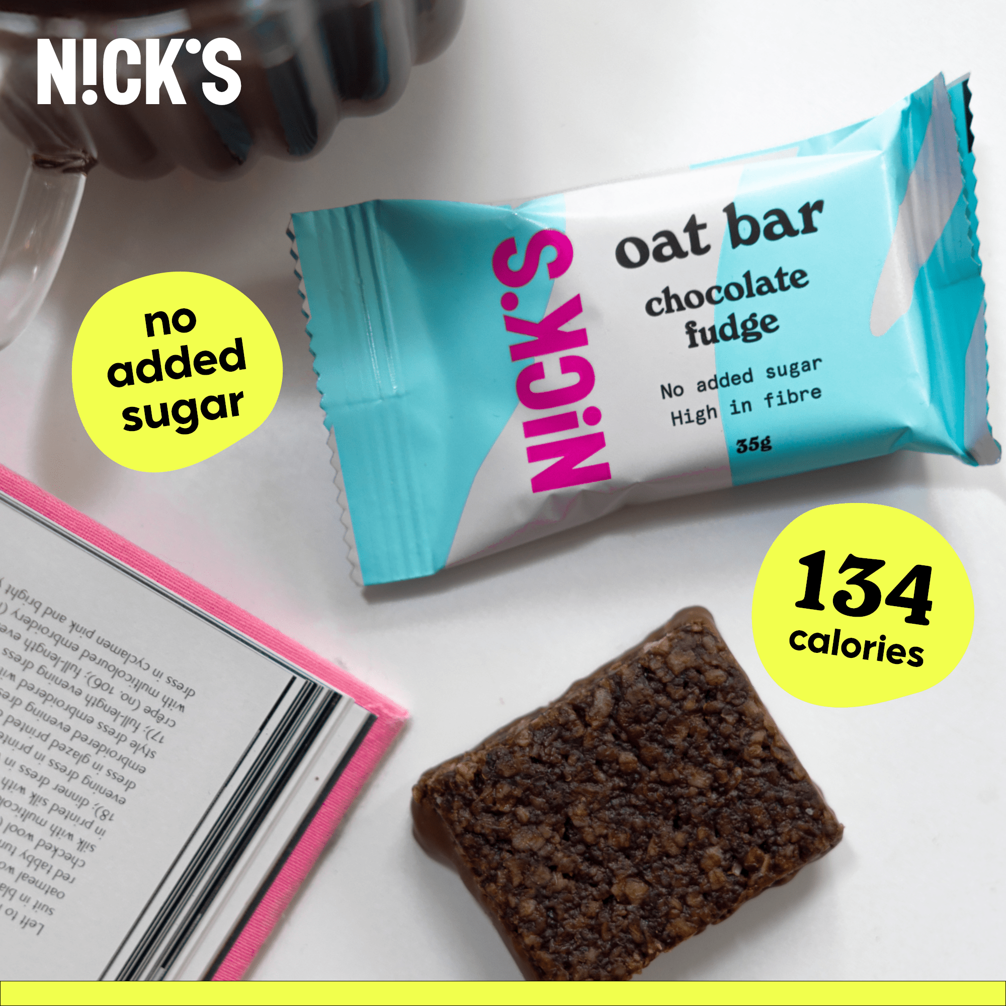 NICK’S Chocolate Fudge Oat Bar 35 g