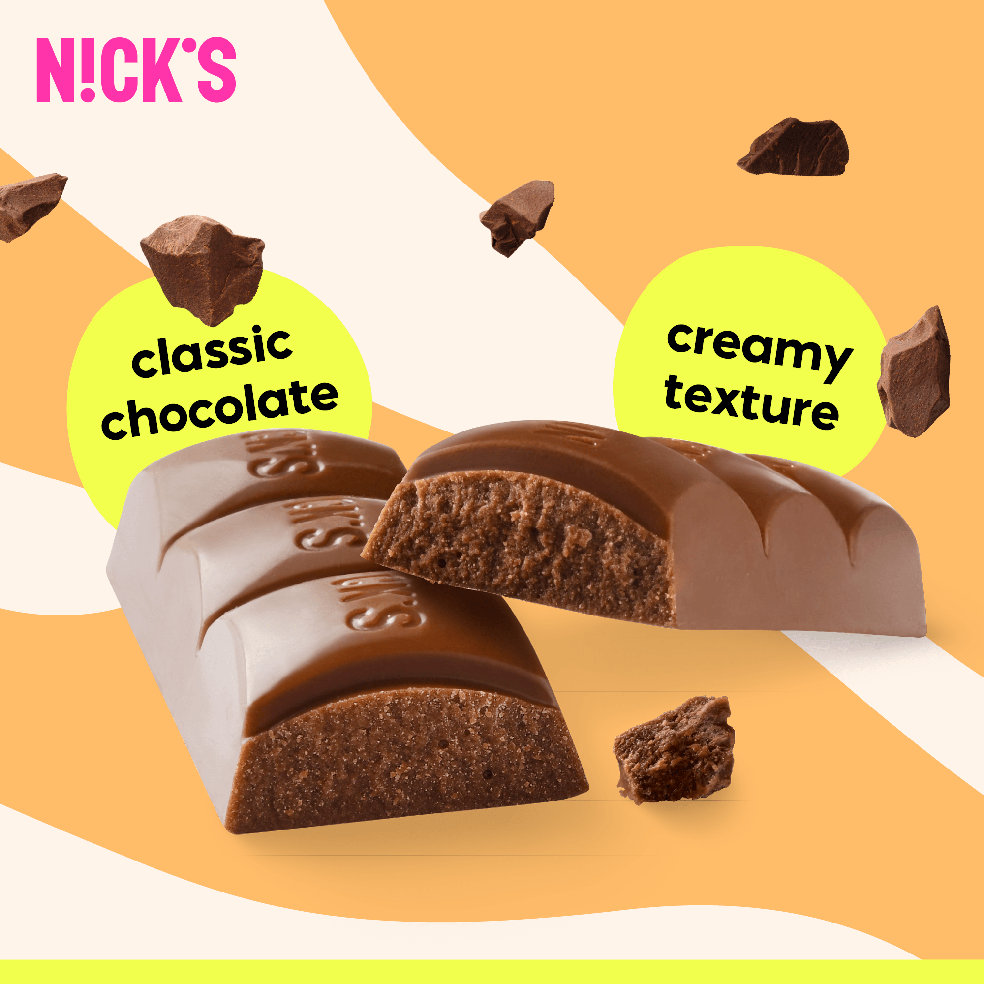 NICK’S Milk Chocolate 25 g
