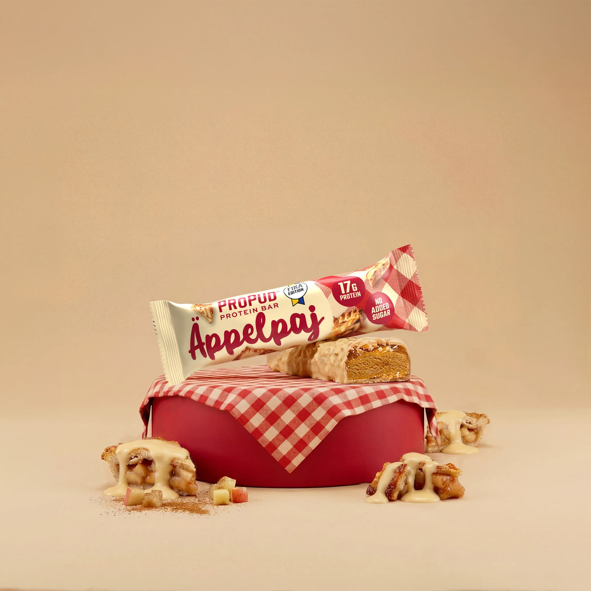 ProPud Äppelpaj Protein Bar 55g