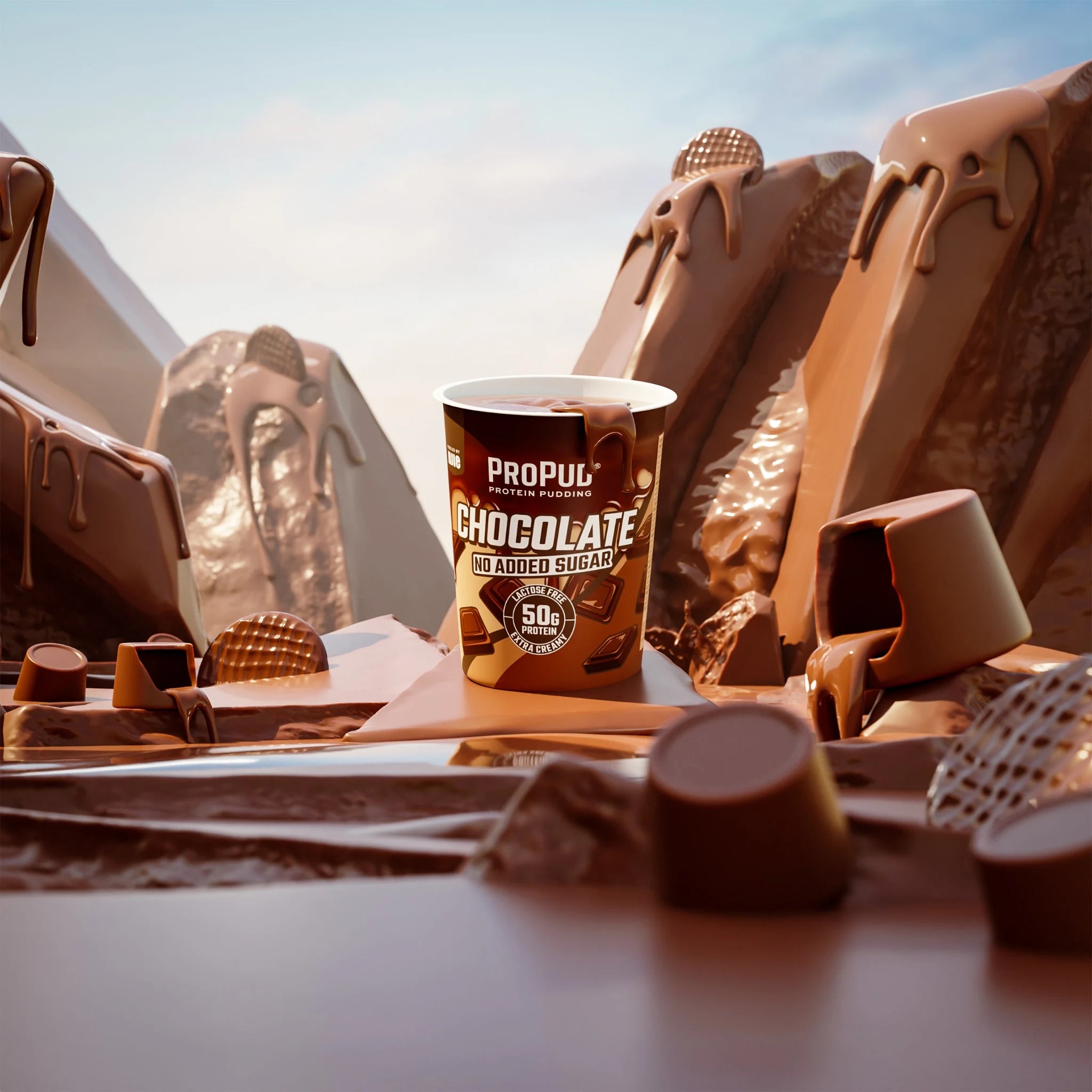 ProPud Chocolate Protein Pudding 500 g