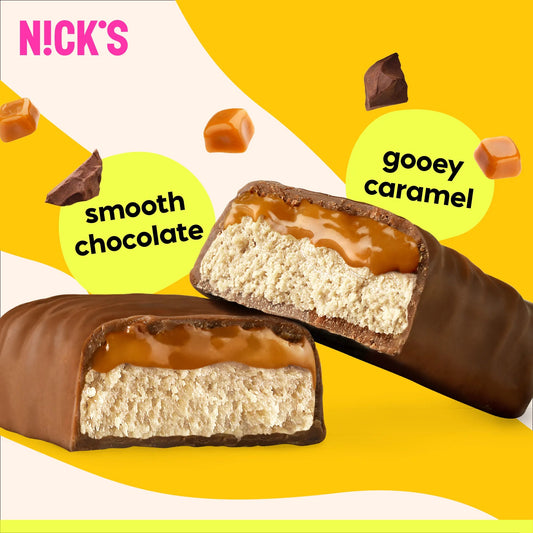 NICK'S - Proteiinibatoon "caramel chocolate" 50g - njom.ee