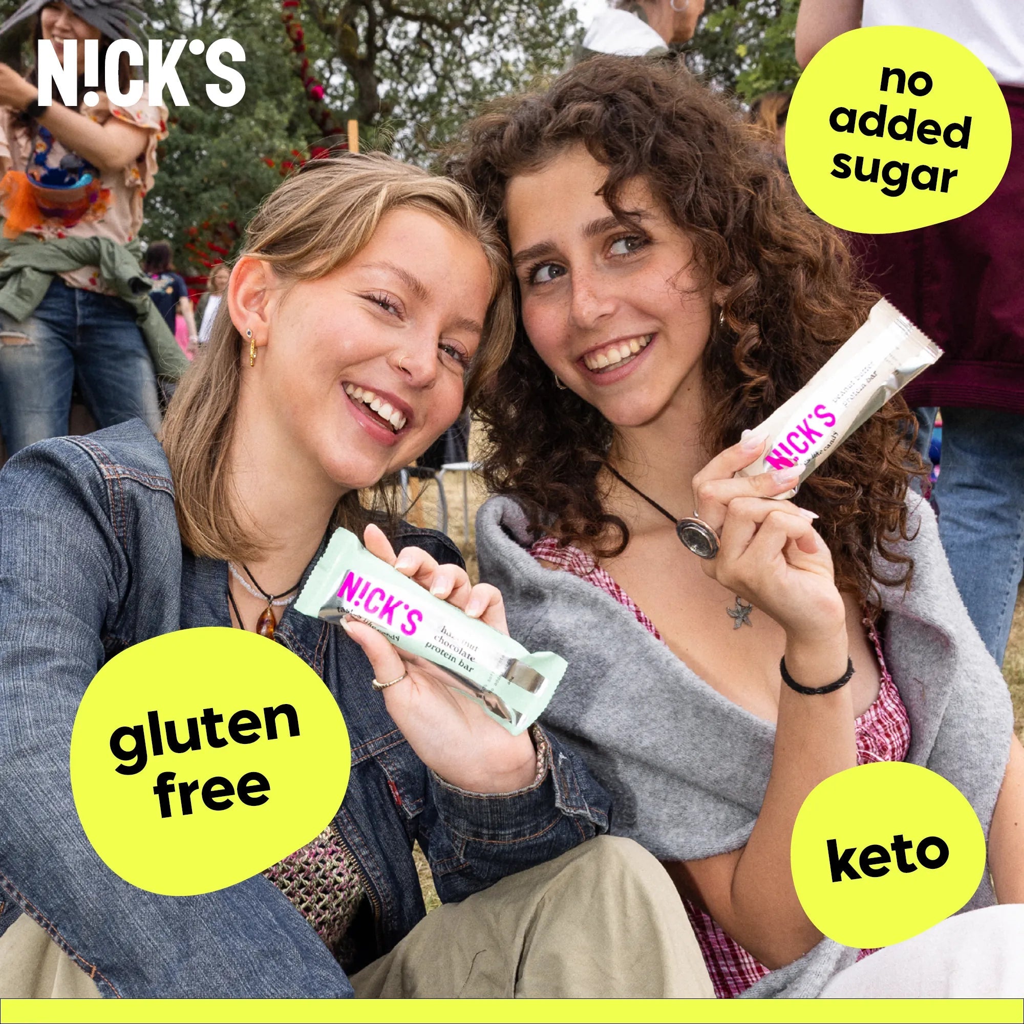NICK'S Hazelnut Chocolate Protein Bar 50 g