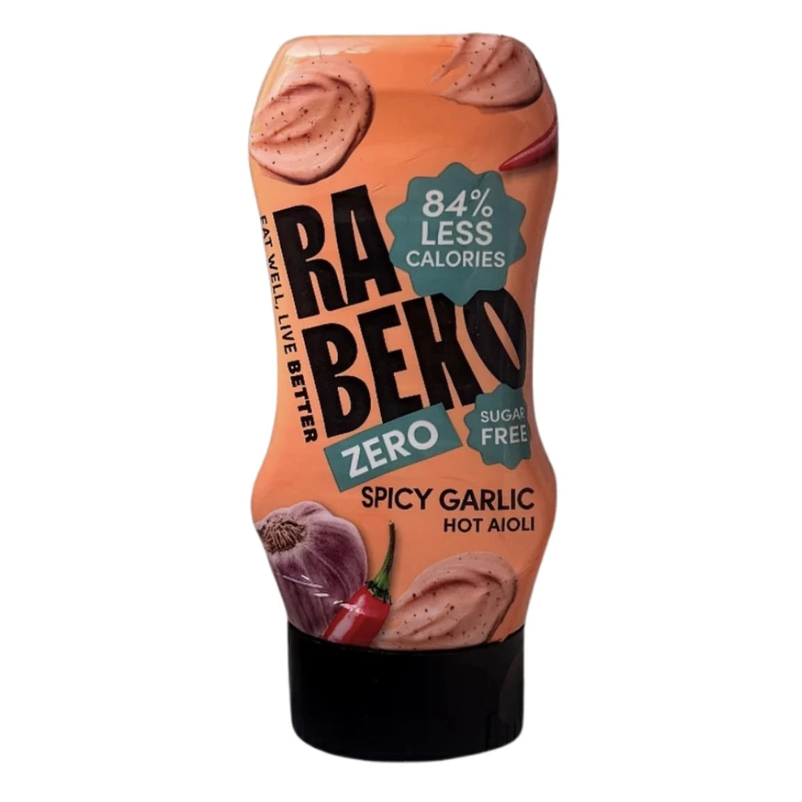 Rabeko Zero Spicy Garlic Hot Aioli 350 ml