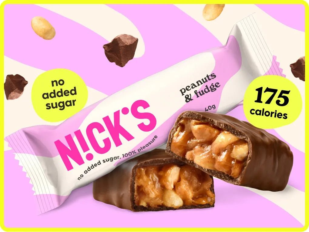NICK’S Peanuts n’ Fudge Chocolate Bar 40 g