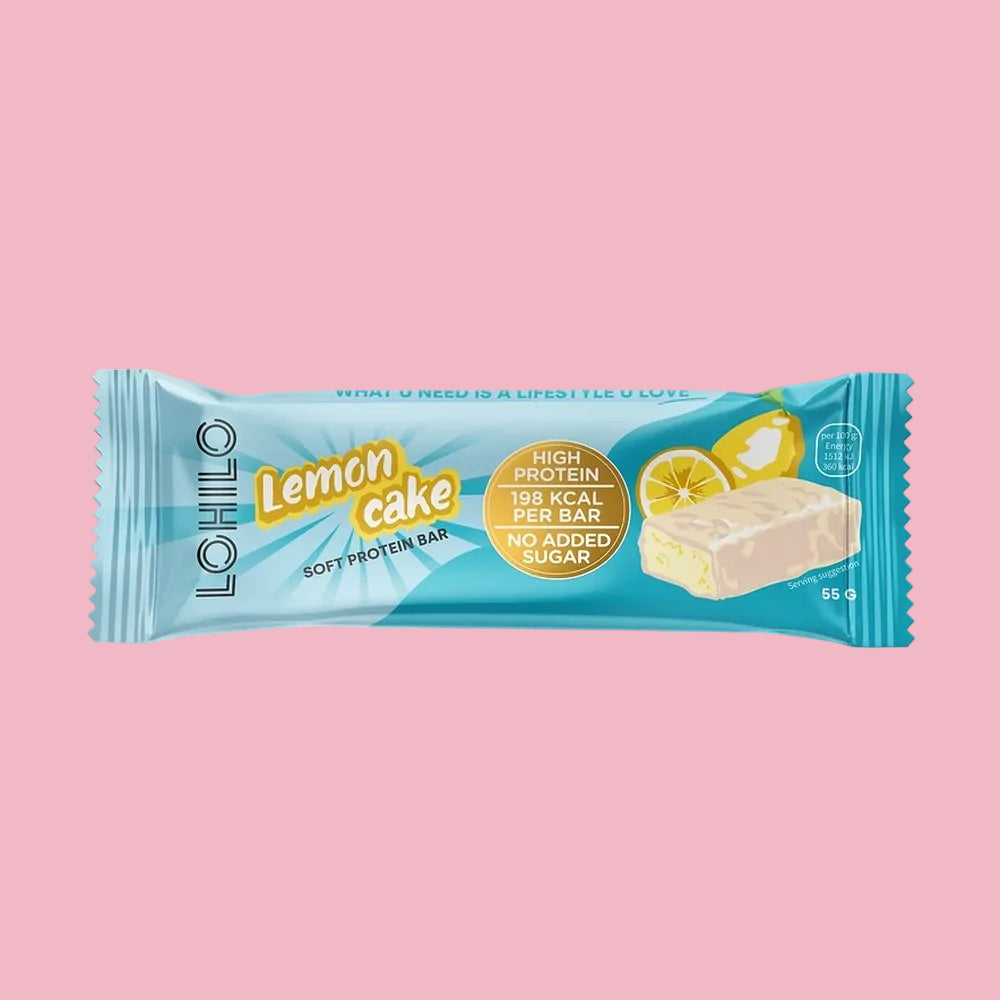 LOHILO Lemon Protein Bar Box of 12