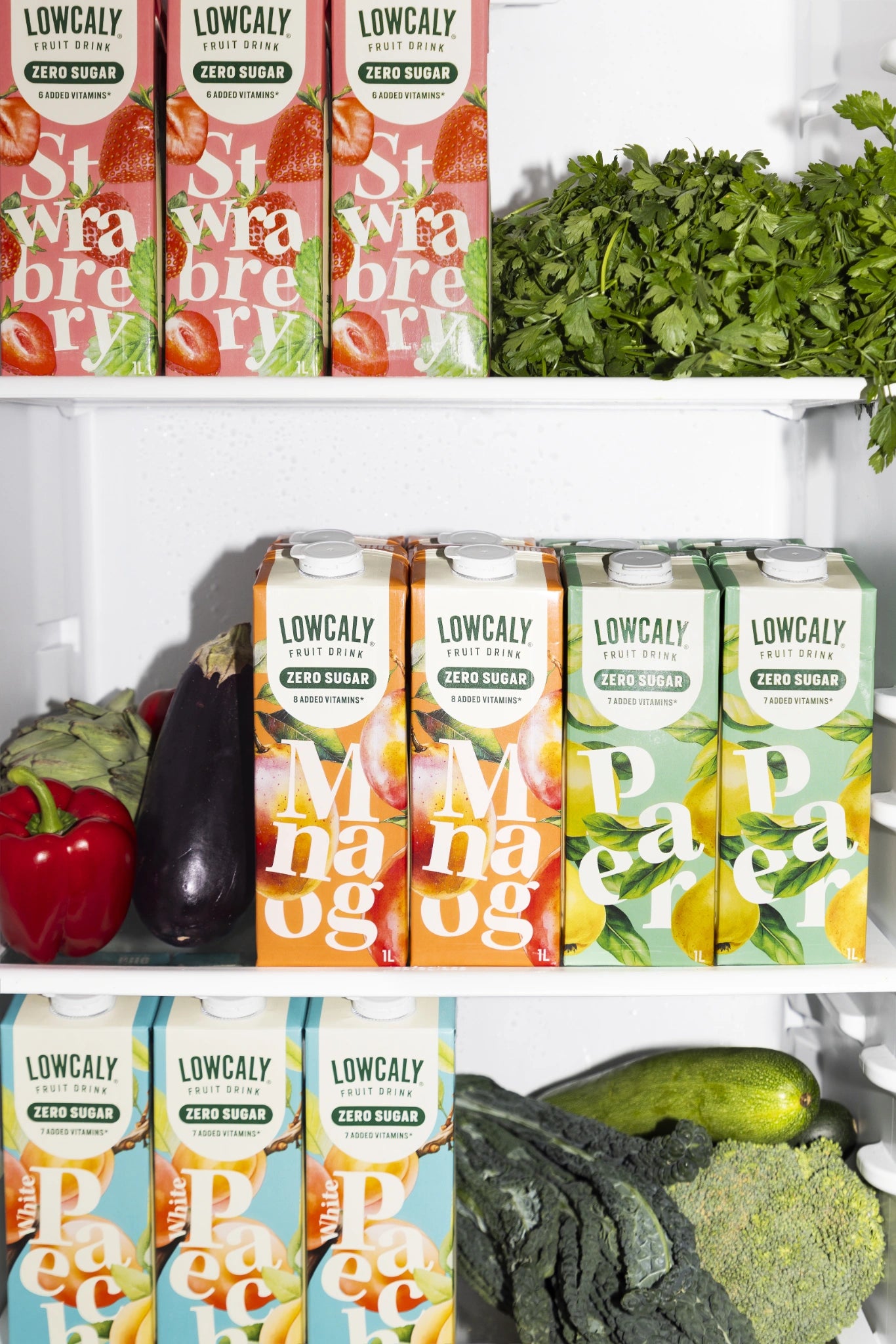 Lowcaly bezcukura augļu dzēriens "bumbieris" 10 x 1L