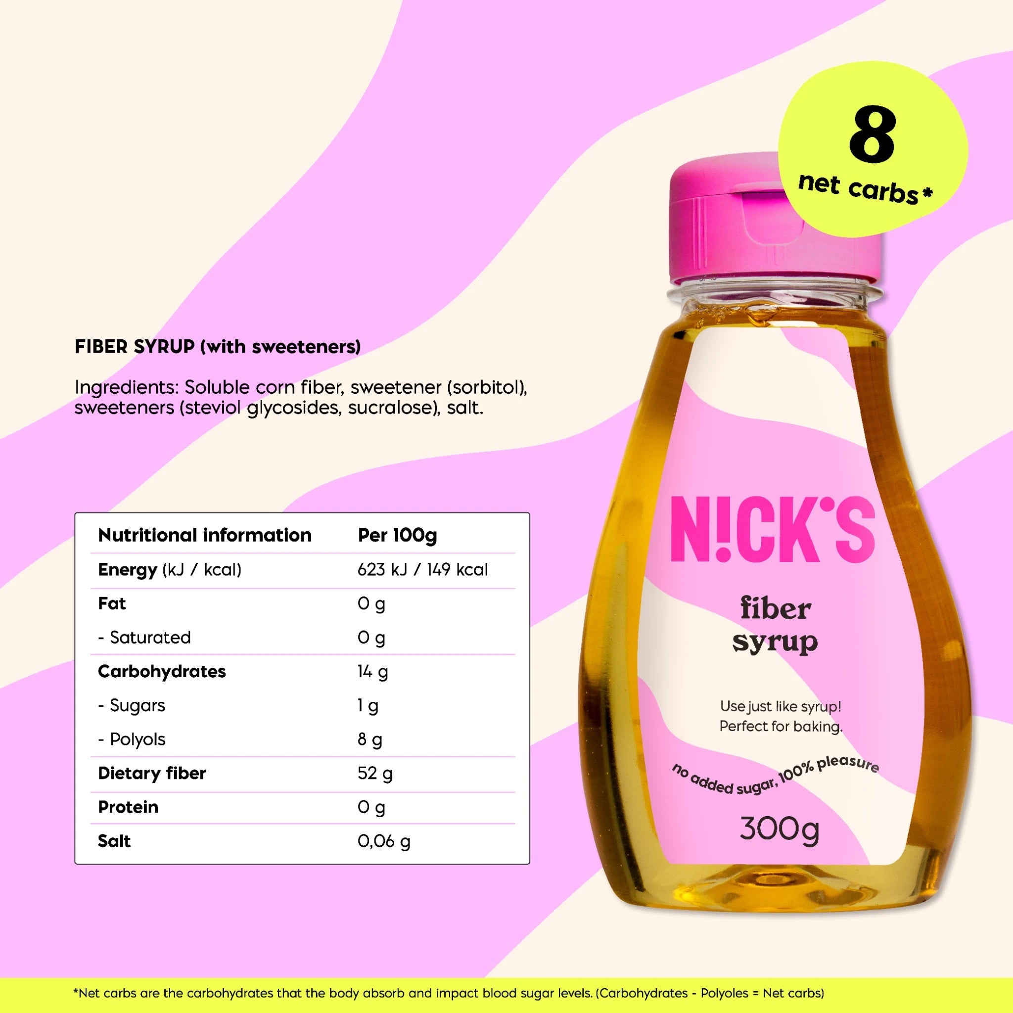 NICK’S Fiber Syrup 300 g