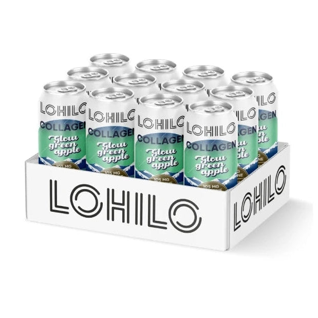 Коллагеновый напиток "сияющее зеленое яблоко" 12 x 330 мл