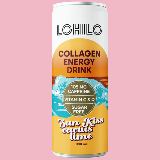 Kolagēna dzēriens "saules skūpsts" 12 x 330ml (derīguma termiņš 21.02.2026)