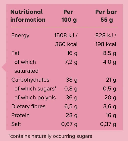 Proteīna batoniņš "šokolādes braunijs" 55g