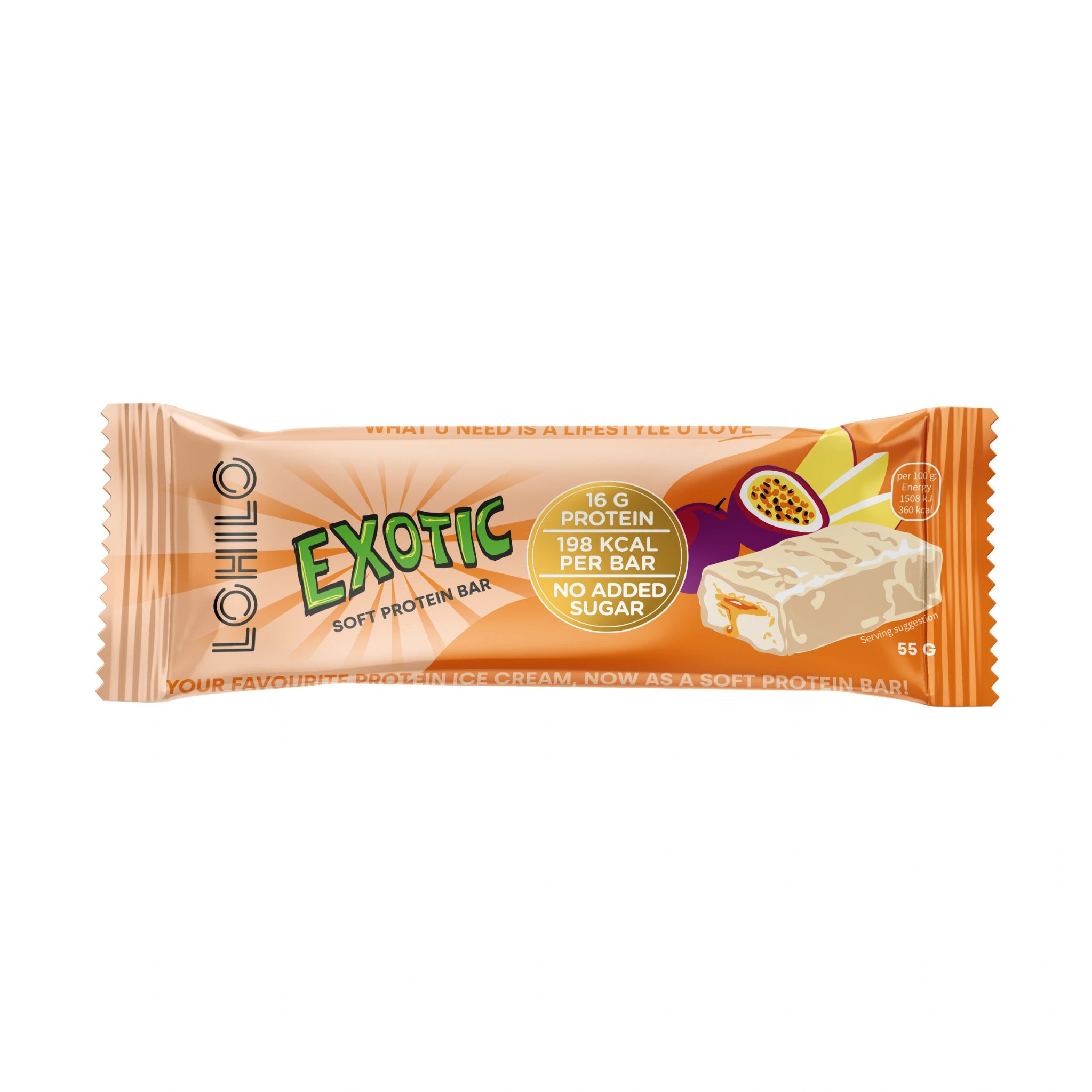 LOHILO Exotic Protein Bar 55 g
