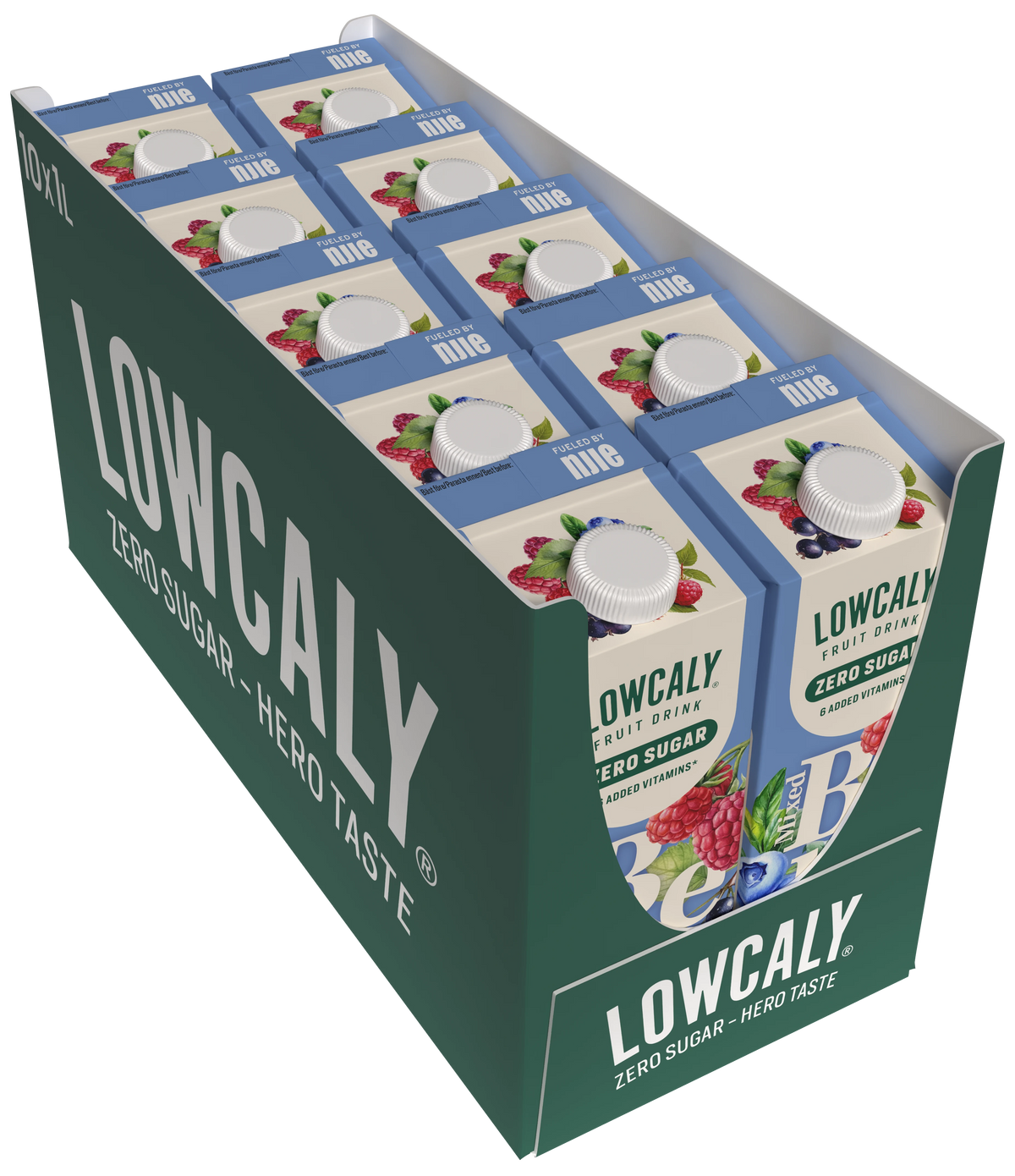 Lowcaly ogu bezcukura augļu dzēriens 1L