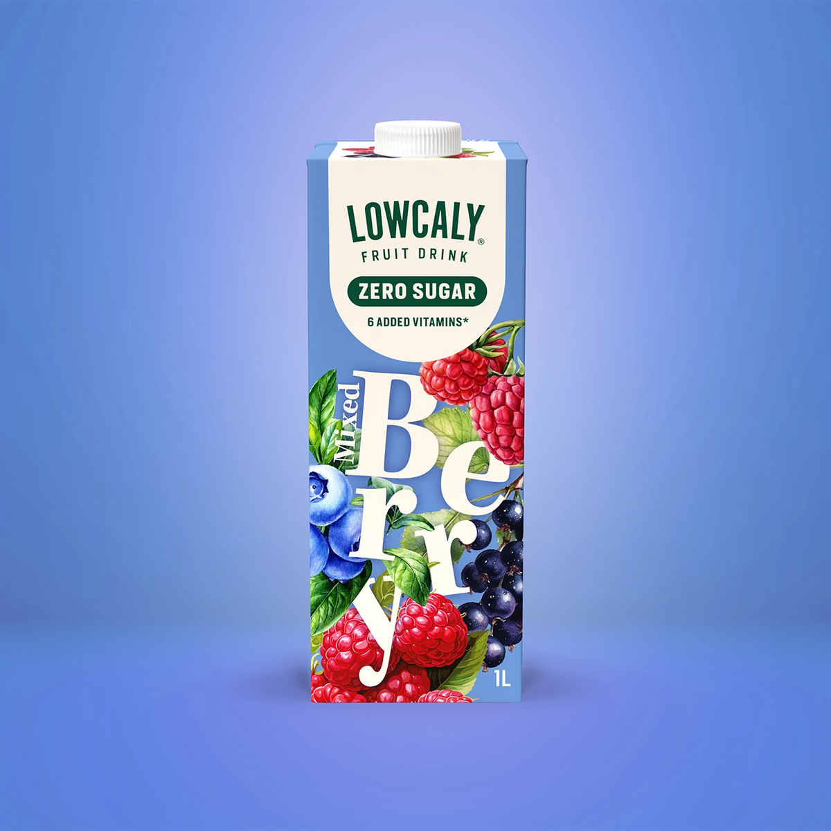 Lowcaly ogu bezcukura augļu dzēriens 1L