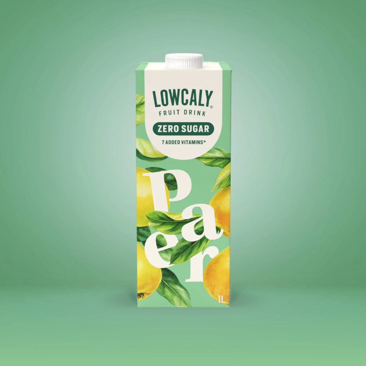 Lowcaly bezcukura augļu dzēriens "bumbieris" 10 x 1L