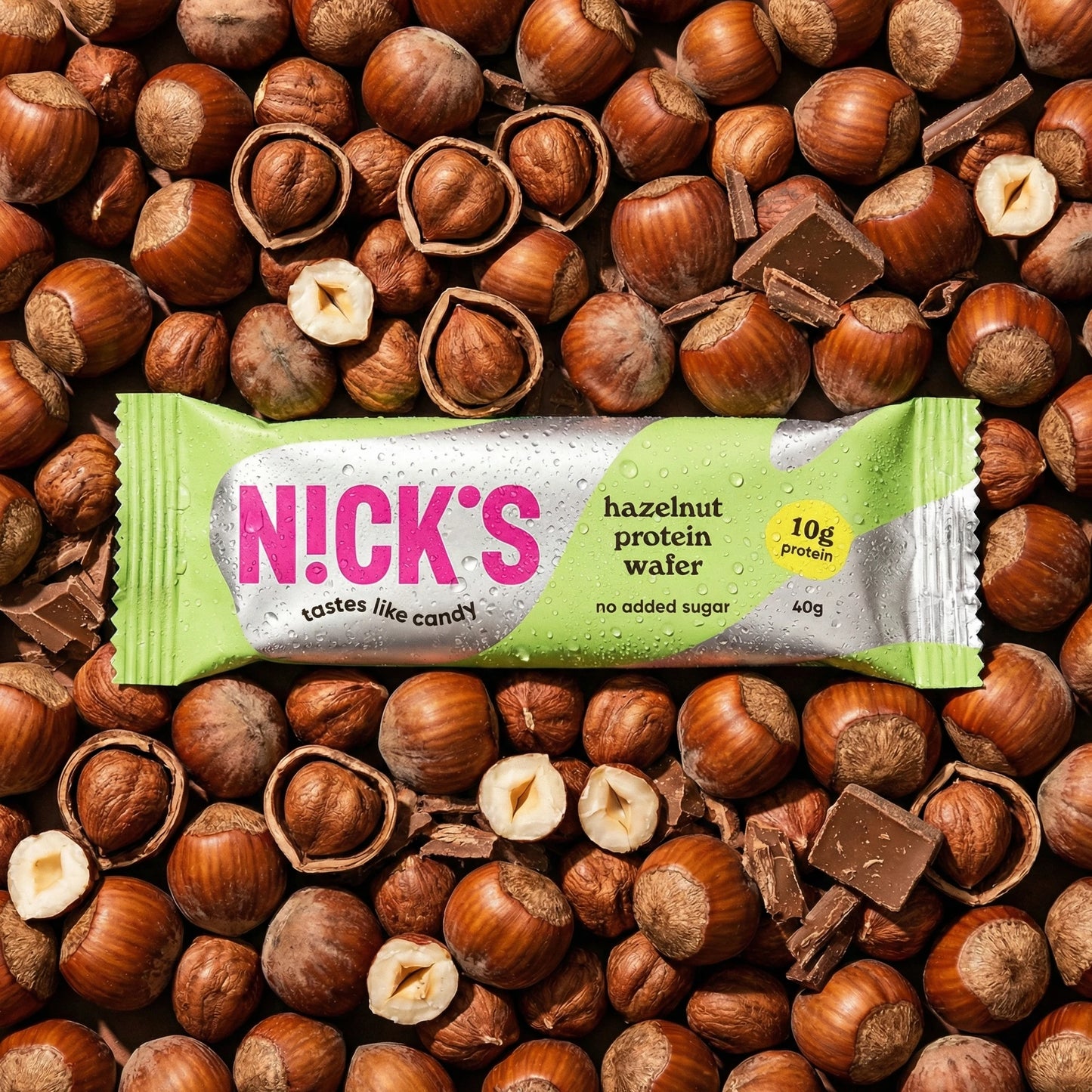 Protein wafer hazelnut 24 x 40g