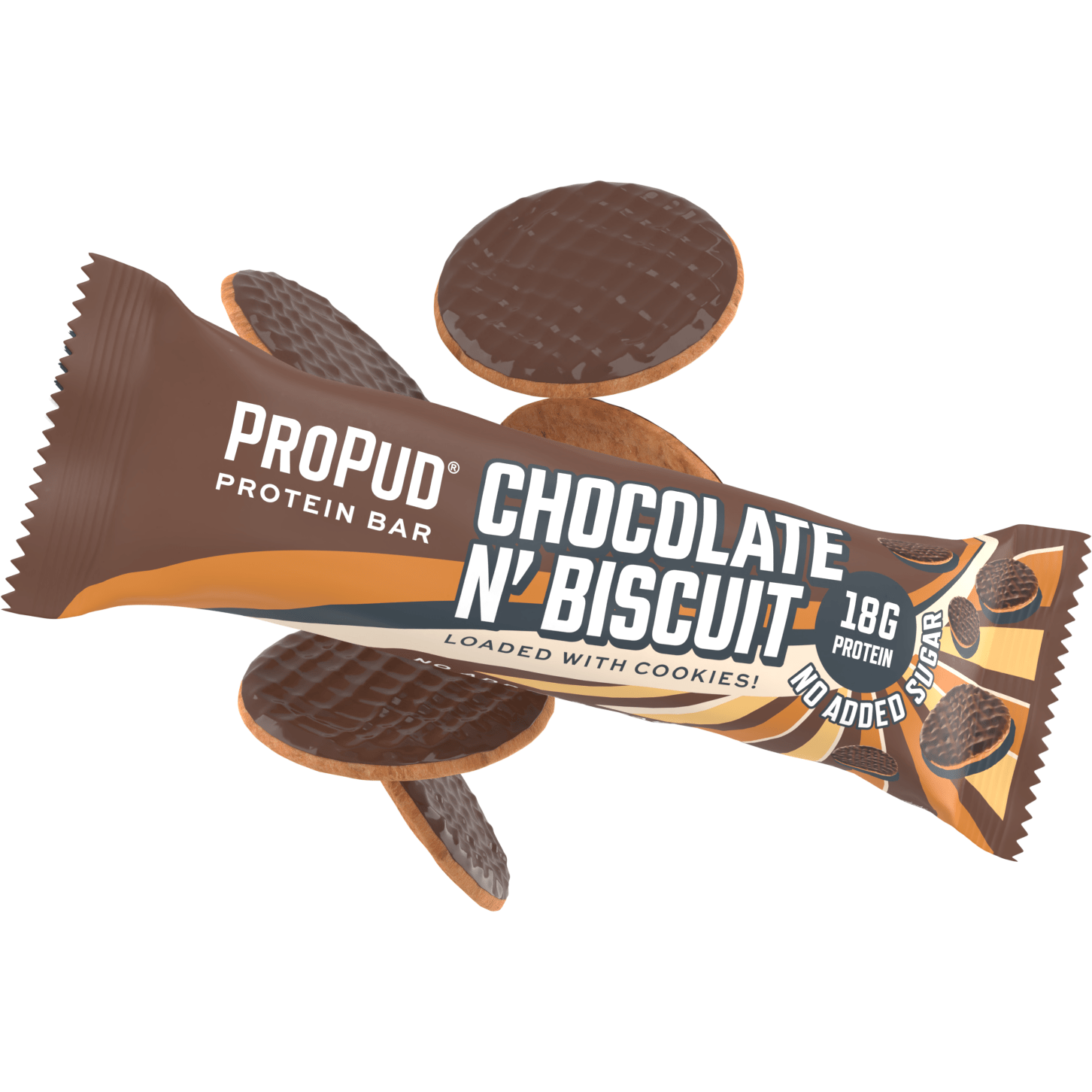 NJIE ProPud Chocolate n’ Biscuit Protein Bar 55 g