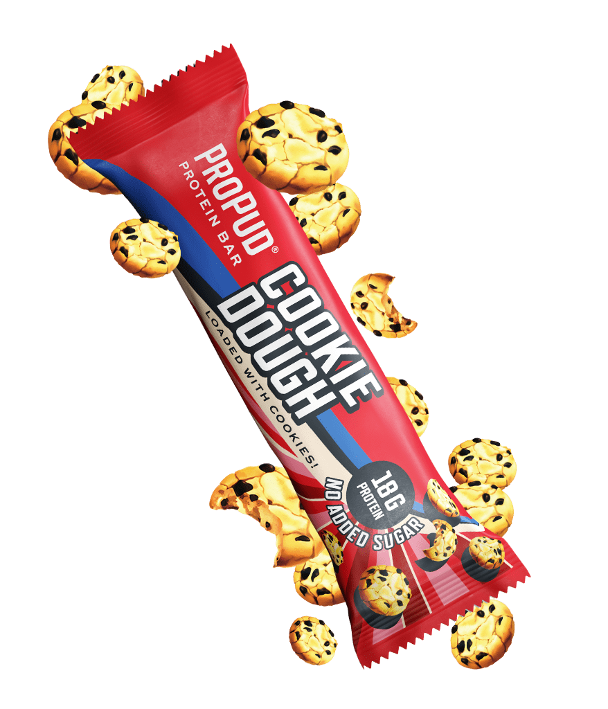 NJIE ProPud Cookie Dough Protein Bar Box of 12