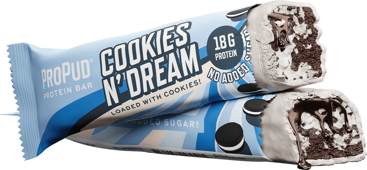 NJIE ProPud Cookies n’ Dream Protein Bar Box of 12