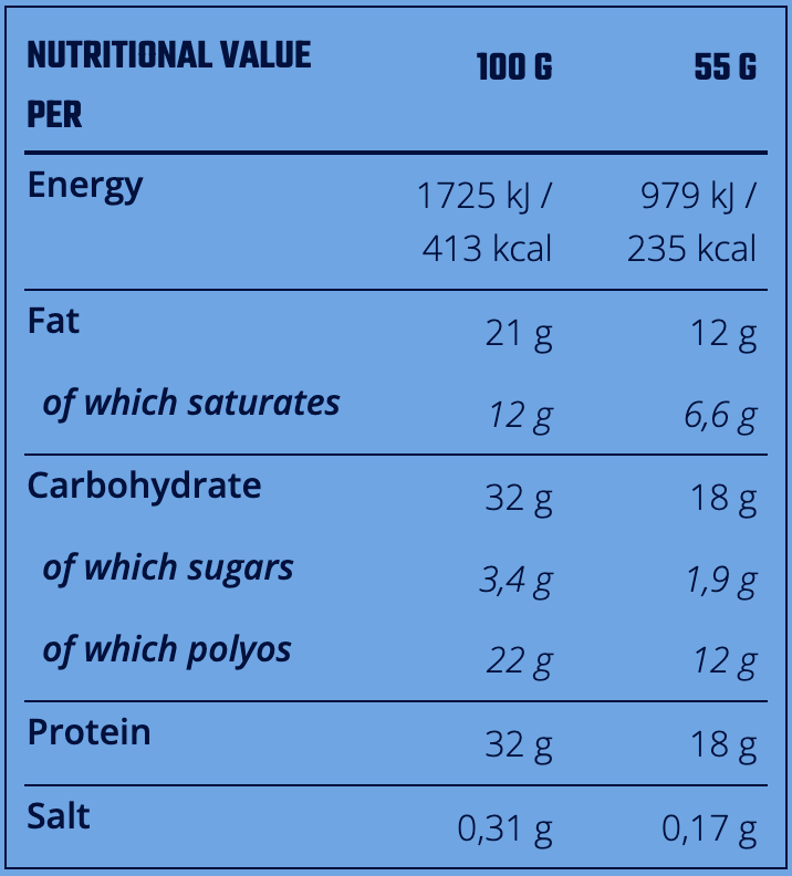 NJIE - ProPud proteiinibatoon "delicatoball" 12 x 55g - njom.ee