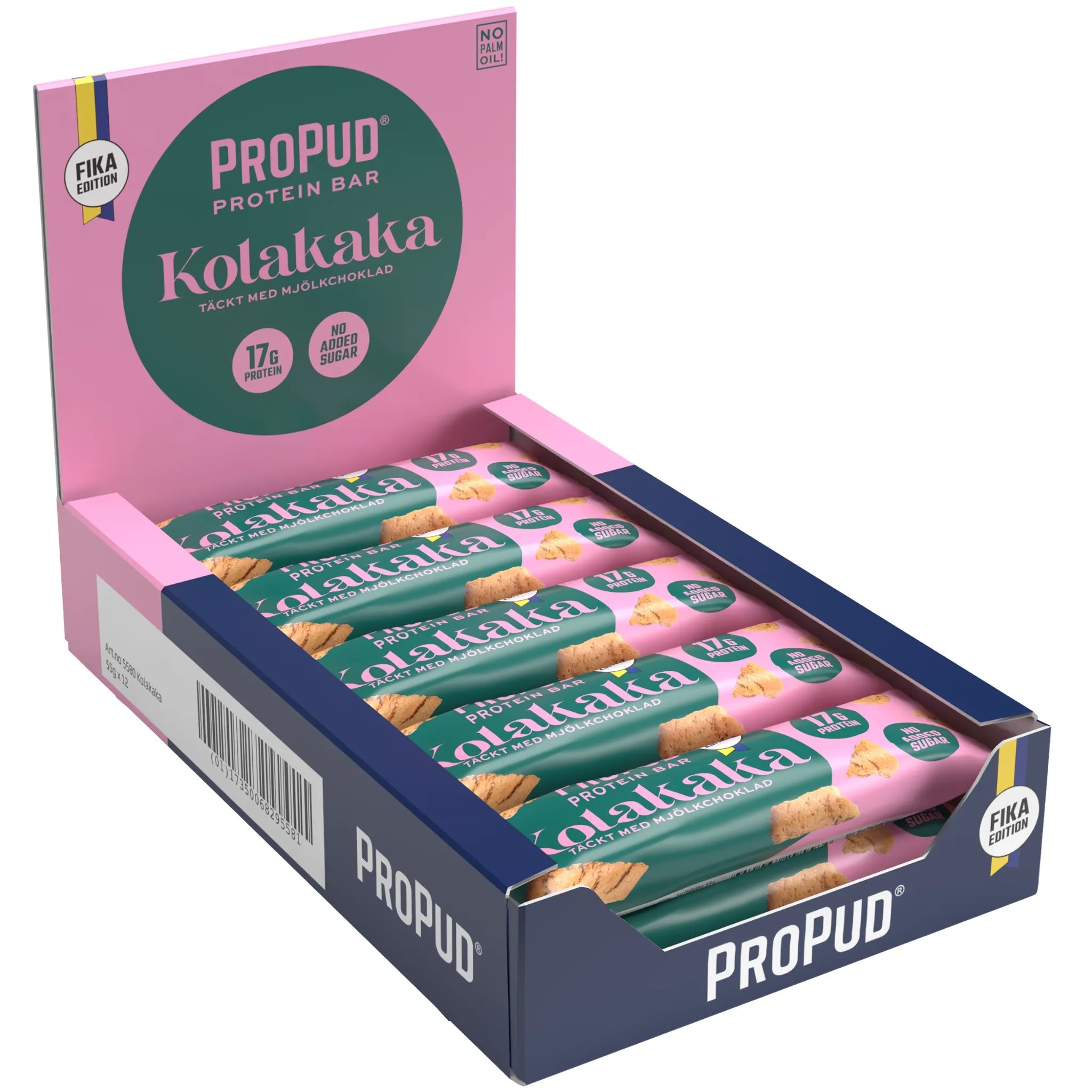 NJIE ProPud Kolakaka Protein Bar Box of 12