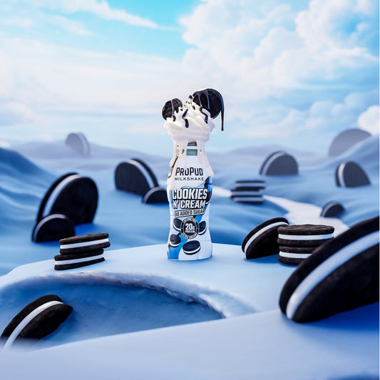 NJIE - ProPud proteiinisheik "cookies n' cream" 8x330ml - njom.ee