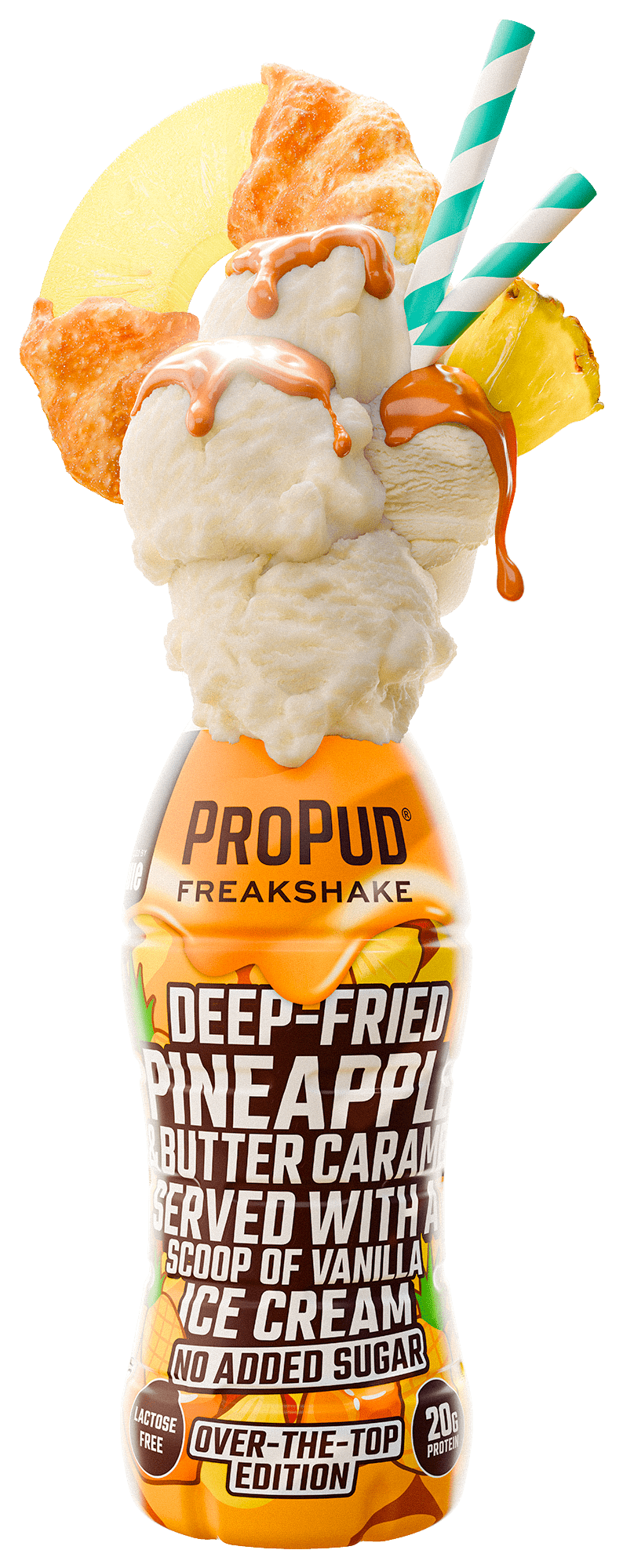NJIE ProPud Pineapple Caramel Protein Shake 330 ml