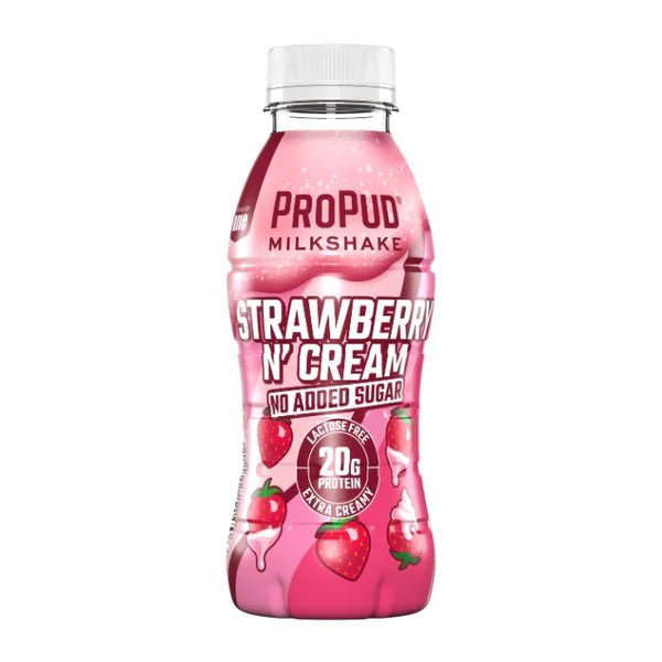 NJIE ProPud Strawberry n’ Cream Protein Shake 330 ml