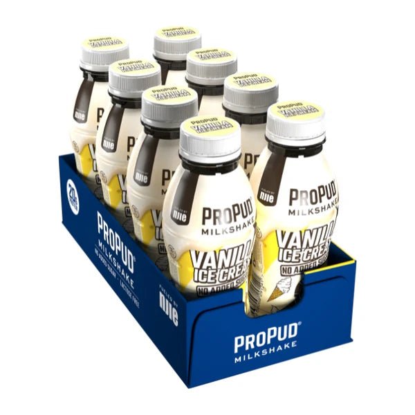 NJIE ProPud Vanilla Ice Cream Protein Shake Box of 8