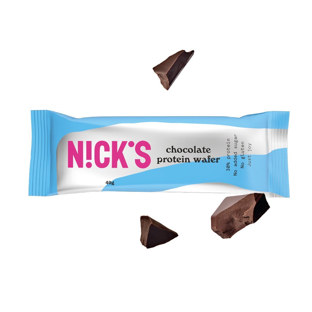 NICK'S - Proteiinivahvel "chocolate" 24 x 40g - njom.ee