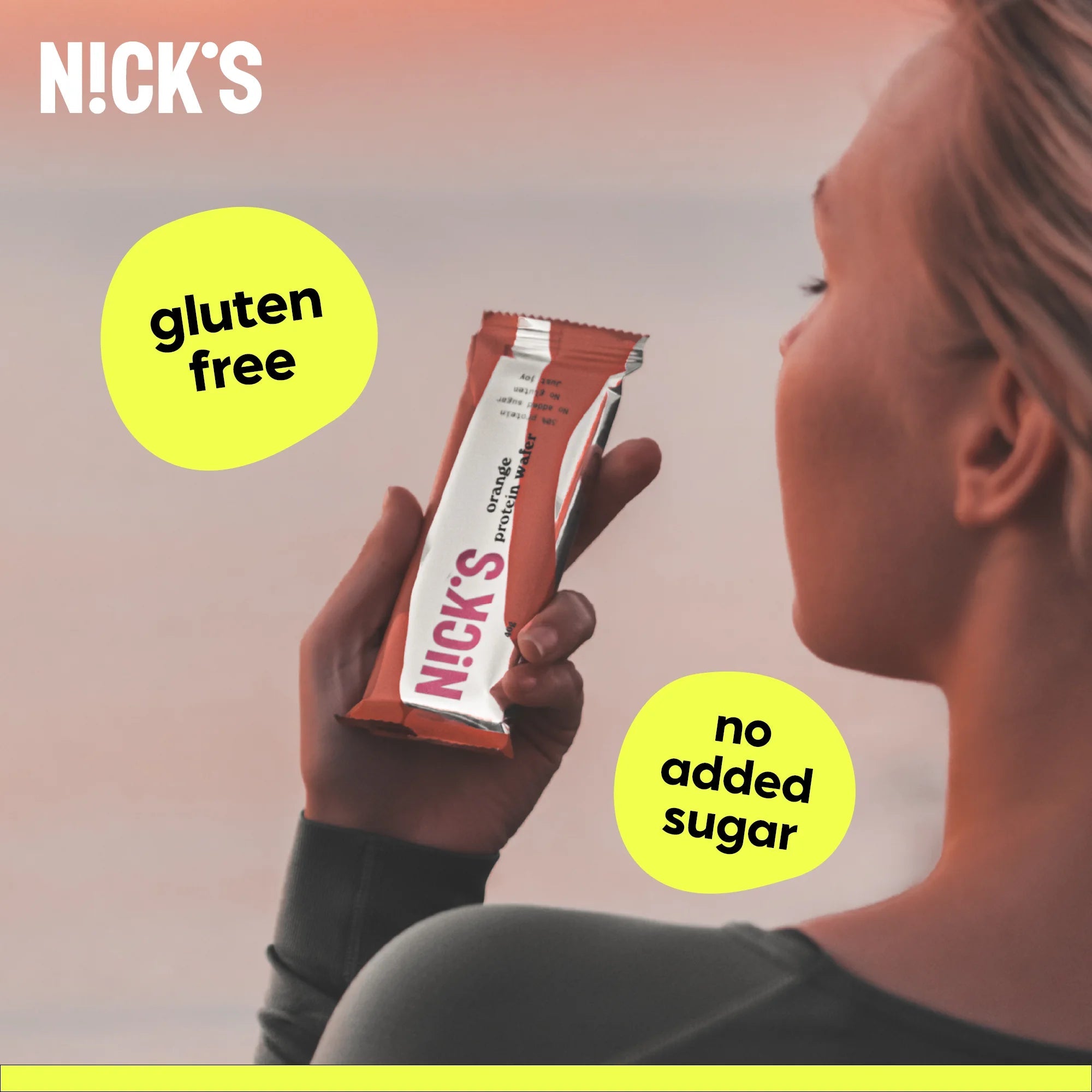 NICK'S Orange Protein Wafer 40 g