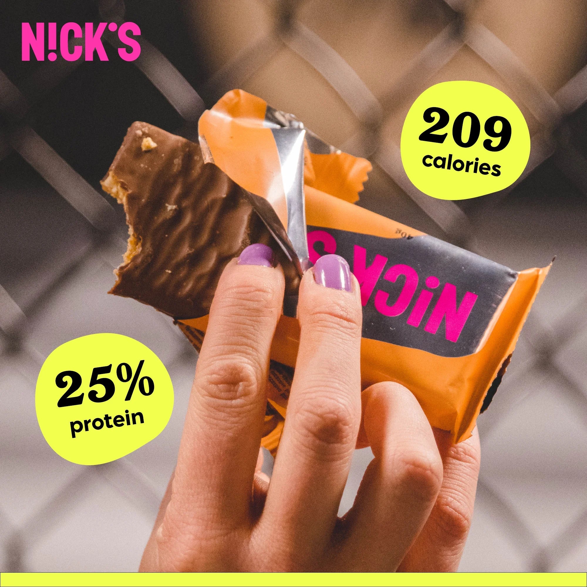 NICK'S Orange Protein Wafer 40 g