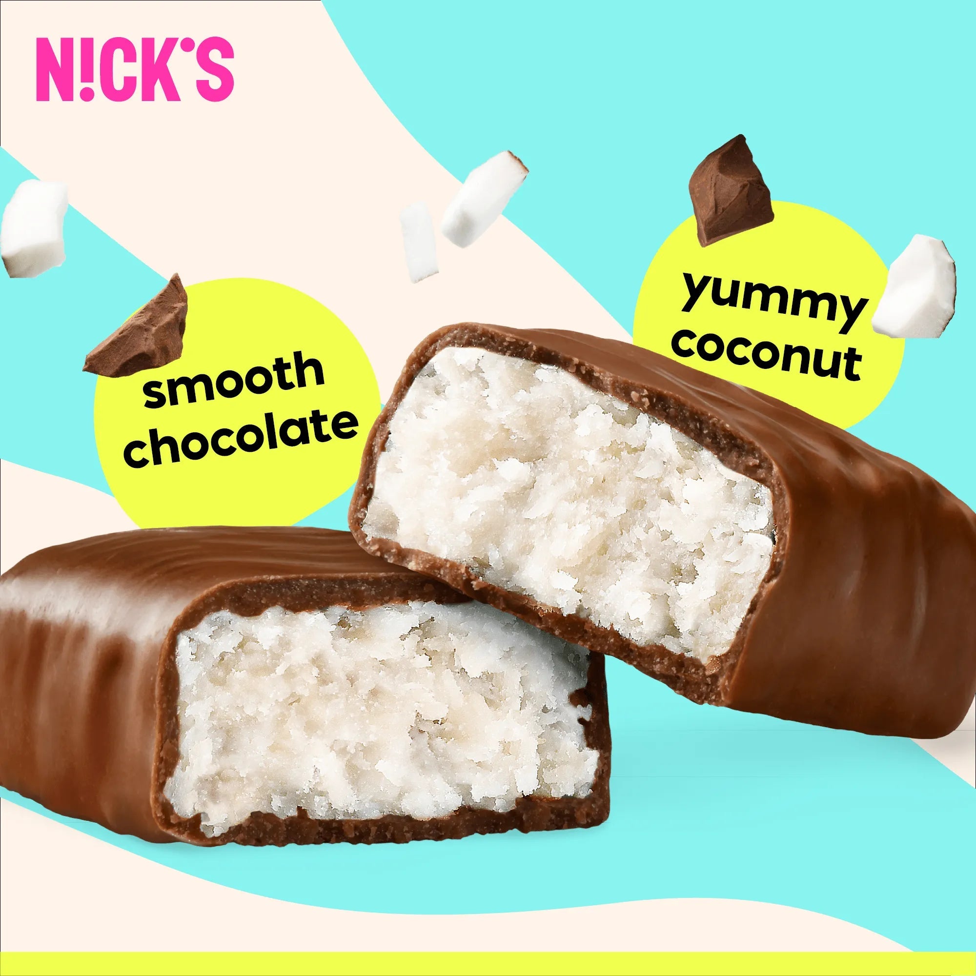 NICK’S Coconut Chocolate Bar 40 g