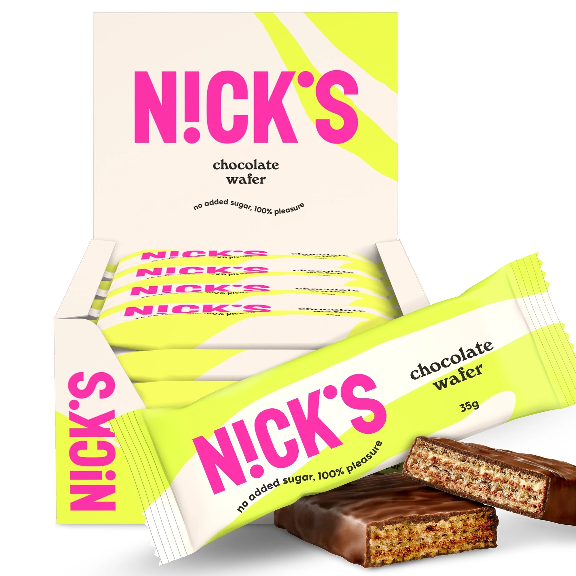 NICK’S Chocolate Wafer Box of 24